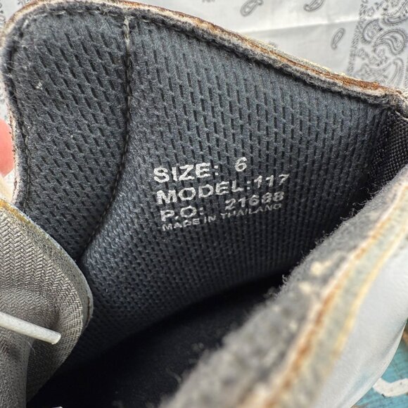 New Riedell Figure Skates Women Sz 6 Model 117 White Toe Pick Blades Canada Flaw - Picture 7 of 12